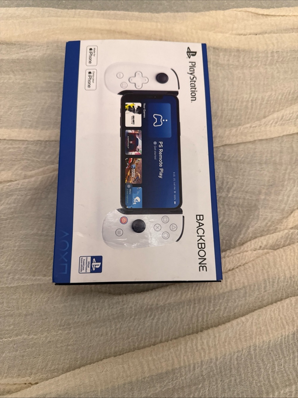 Sony Backbone Mobile Controller - White and Black